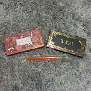 Ace Beaute Bundle: Blushed in Paradise, Grandiose Palette, and Eyeshadow Brush